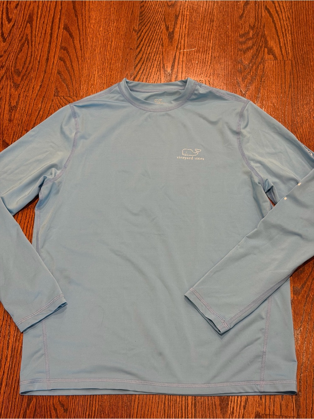 Vineyard vines Light Blue Long-Sleeve boys Performance Shirt Sz xl